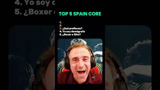 Top 5 Spain Core 😂 #Humor #Spain