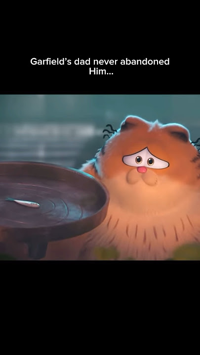 This brought a tear to my eye 🥲#garfield #animation #movie #sad #shorts