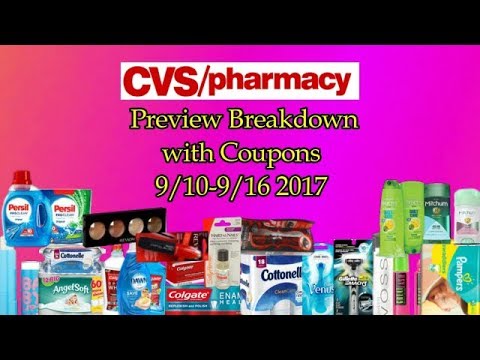 CVS Preview Breakdown w/ Coupons 9/10-9/16