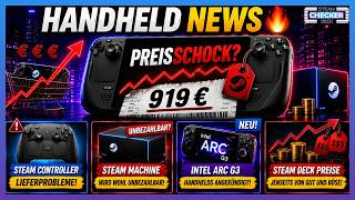 Handheld News | Steam Deck Preise explodieren! | Steam Machine unbezahlbar? | Intel Arc G3 !
#steamdeck #news #handheld #linuxgaming
Auch heute gibt es wieder viele spannende News.
✅ Günstige Spiele-Keys auf Gameplanet!
https://de.gamesplanet.com/?ref=steamdeckchecker (Affliate Link)
✅ Mein amazon Shop: https://www.amazon.de/shop/steamdeckchecker (Affliate Link)
☕ Kaffekasse:
Paypal: https://paypal.me/steamdeckchecker
✅ Kanal Merch (T-Shirts, Basecaps und mehr!) https://www.getshirts.de/index.php?page=shop&id=steamcheckerdeck
✅ ✅ Kontakt für geschäftliche Anfragen✅ ✅
Email: steamdeckchecker@gmail.com (Fragen & Support nur über / discord )
✅ Discord Server - Steam Deck Freunde:
https://discord.gg/4s8D5BfFYR
✅ Kanalmitglied werden und exklusive Vorteile erhalten:
https://www.youtube.com/channel/UCff1lMuioQfmA9xE6EA7qpQ/join
🔗⏰ Zeitstempel und Quellen
00:00 Steam Deck Updates
https://www.steamdeck.com/de/news
02:20 Proton Update
https://github.com/ValveSoftware/Proton/wiki/Changelog
03:09 Optiscaler Tool
https://www.gamingonlinux.com/2026/05/optiscaler-client-recently-added-linux-support-to-make-managing-upscalers-easier/
04:03 Unreal Engine 6
https://www.gamingonlinux.com/2026/05/unreal-engine-6-revealed-with-a-major-rocket-league-upgrade-the-teaser-concerns-me/
06:52 HID Remapper
https://www.gamingonlinux.com/2026/05/hid-remapper-added-support-for-the-new-steam-controller/
07:31 The Witcher 3 DLC
https://www.thewitcher.com/se/de/songs-of-the-past
10:12 Steam Deck Preise & Steam Machine
https://store.steampowered.com/steamdeck
https://x.com/TimSweeneyEpic/status/2060080789547622591
15:57 Steam Controller & GLS
https://store.steampowered.com/hardware/steamcontroller
https://www.reddit.com/r/SteamController/comments/1tq623w/and_its_back_in_the_netherlands/
19:18 Intel Arc G3
https://videocardz.com/newz/intel-to-officially-announce-arc-g3-for-gaming-handhelds-on-may-28
https://www.indiegogo.com/de/projects/one-netbook/onexplayer-3-next-gen-3-in-1-ai-gaming-and-productivity-handheld?redirect_reason=language_detection
https://videocardz.com/newz/msi-claw-8-ex-ai-leak-shows-redesigned-handheld-with-arc-g3-extreme
23:40 Outro
Die mit * gekennzeichneten Links sind sogenannte Affiliate-Links, die mit dem Partnerprogramm des jeweiligen Anbieters verknüpft sind. Kommt über einen solchen Link ein Einkauf zustande, werde ich mit einer Provision beteiligt. Für Dich entstehen dabei keine Mehrkosten. Wo, wann und wie Du ein Produkt kaufst, bleibt natürlich Dir überlassen.
Impressum: https://drive.google.com/file/d/1nytkfk93OxVpjd8TSKYluY4kjKWtUABK/view?usp=sharing Handheld News | Steam Deck Preise explodieren! | Steam Machine unbezahlbar? | Intel Arc G3 !