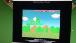 Purple Invaders 2 Level 3 Green Shapes