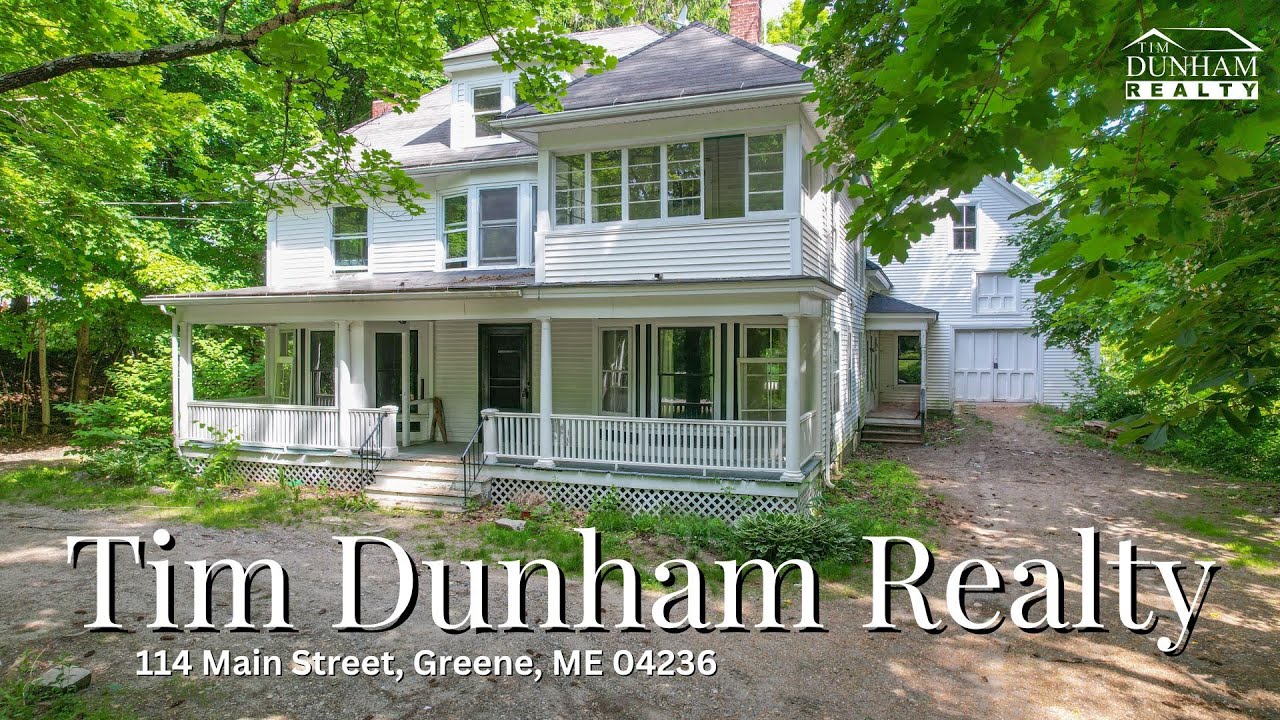 New Listing Tim Dunham Realty Real Estate Listing in Greene Maine