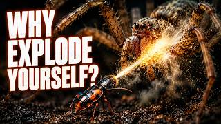 This Beetle Is a Living Bomb: How It Survives Its Own Weapon
