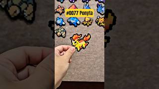 77/151: Ponyta 🔥 Can I Make ALL 151 Pokémon? 🎨