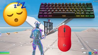 SteelSeries Apex Pro Mini ASMR 😴 1v1 Build Fights 🏆 Satisfying Keyboard Fortnite 240 FPS 4K