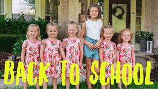 Blayke and the Quints' First Day of School 2019