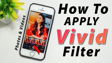 How To Apply Vivid Filter in Photos & Videos in Any iPhone. Best iPhone Camera Filter.