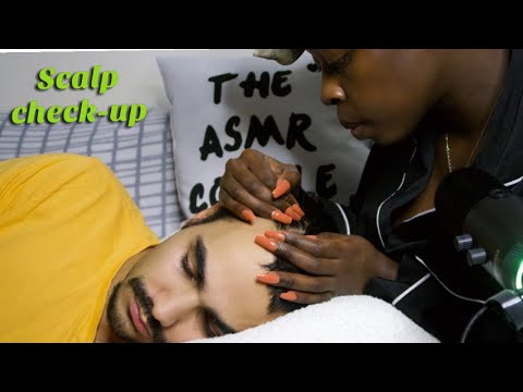 Attentive Scalp Check & Scratching | Picking Out Whiteheads. ~ NEW MIC 🎙 ~ superzoom.