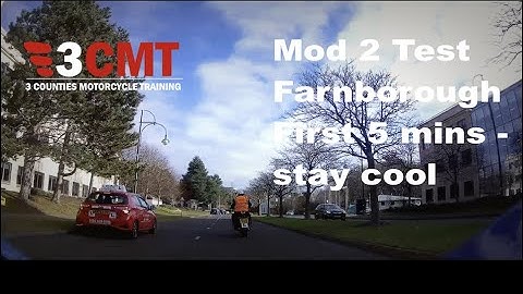 Motorcycle Skills | Getting focused on your Mod 2 Test | Farnborough Test Centre