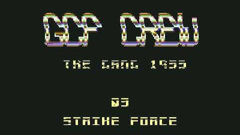 Gamma Cracking Force (GCF)  Intro 3 ! Commodore 64 (C64)