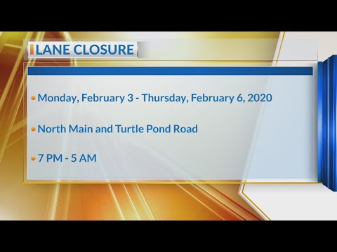 Road closures expected in Summerville beginning on Monday