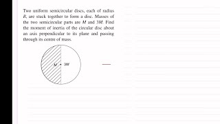 PROBLEM || LEARN TO APPLY PARALLEL AXIS THEOREM || #neetphysics #jeephysics #neetpreparation 