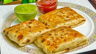 How to Make Chicken Tikka Crepes | Soft Crepes with Spicy Filling | Perfect Iftar  Snack Recipe screenshot 2