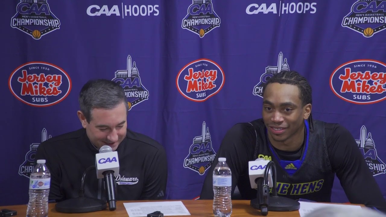 2025 CAA Men's Basketball Championship Game 11: Delaware Press Conference