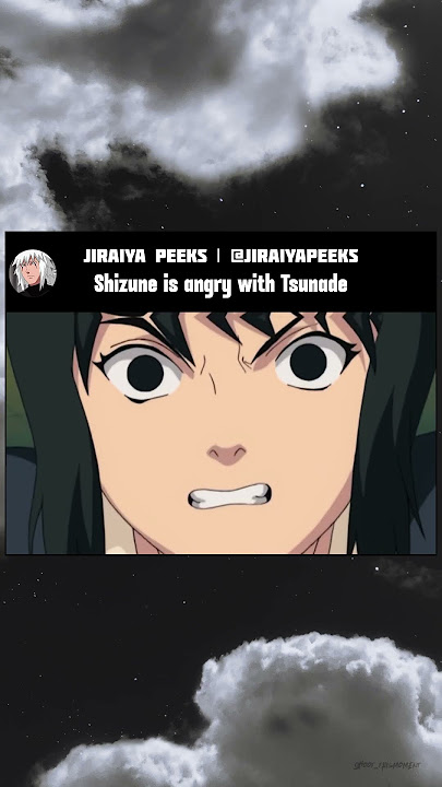 Shizune is angry with Tsunade #shorts