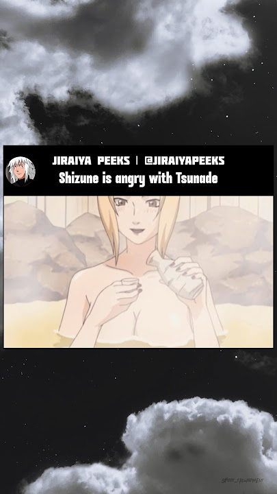 Shizune is angry with Tsunade #shorts