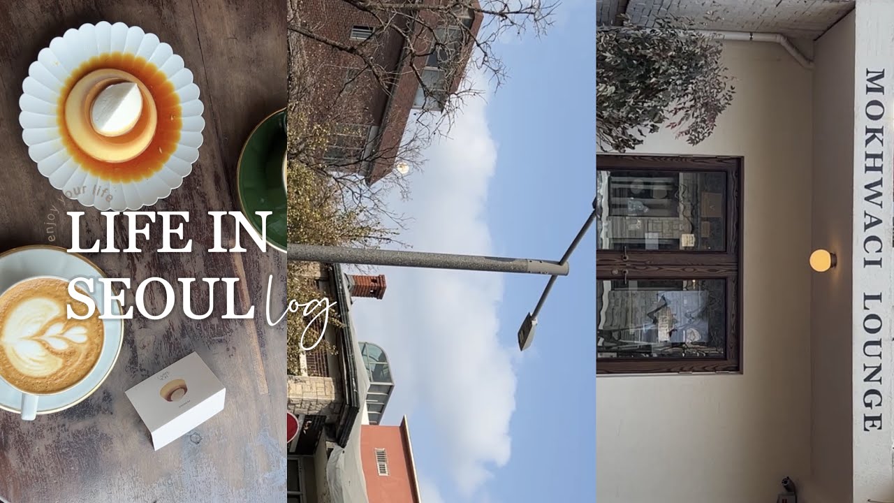 SEOUL VLOG life in seoul I cozy yeonnam cafes l korean stone pot rice