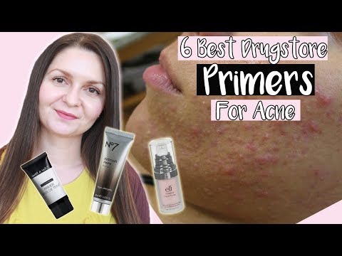 Best Drugstore Primers For Acne Prone Skin  | Noncomedogenic Primers