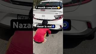 🧿buri Nazar se kese bachi hyundai aura sx cng? #hyundai #challange #aura #auracng #shorts #minivlog
