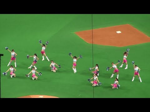 180808 ファイターズガールのオープニングダンス 栄冠は君に輝くスペシャルバージョン