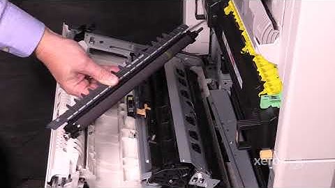 Xerox® WorkCentre® WC7435/7535/7830/7970i Replacing the Second Bias Transfer Roll