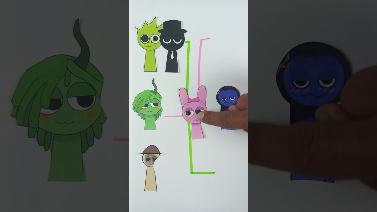 Incredibox Sprunki one line connect fun  magic?? 