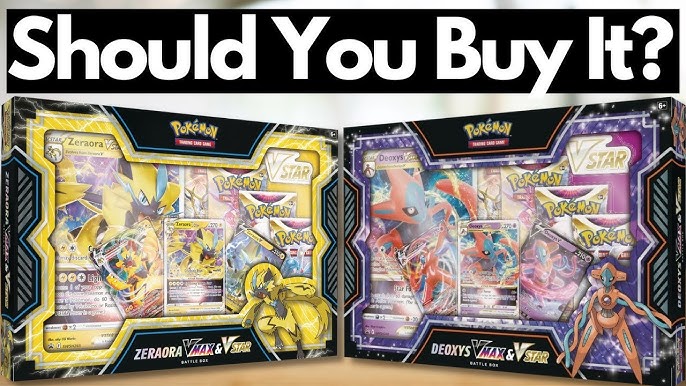 Pokemon Deoxys V & Zerazora V Battle Deck Factory Sealed DISPLAY! 8 DECKS  TOTAL!