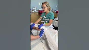 My First Day as CNA Nurse😂