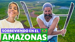 SUPERVIVENCIA en el AMAZONAS BRASILEÑO 🇧🇷 Dormir en la Jungla