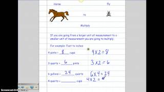 Customary Units of Measurement