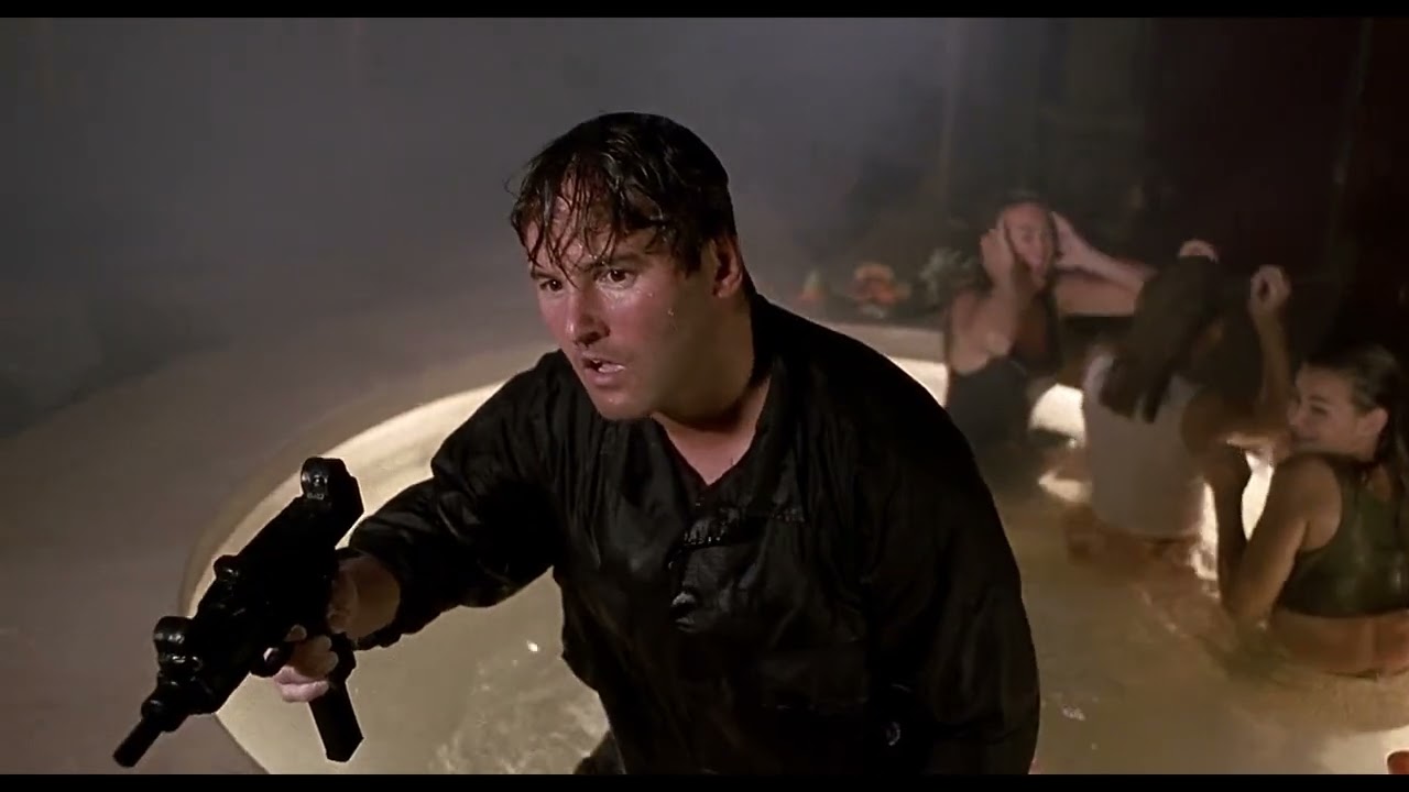 The Big Hit (1998) action scene