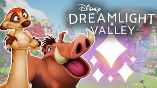 Timon and Pumbaa The Infestation Level 10 Friendship Quest Disney Dreamlight Valley
