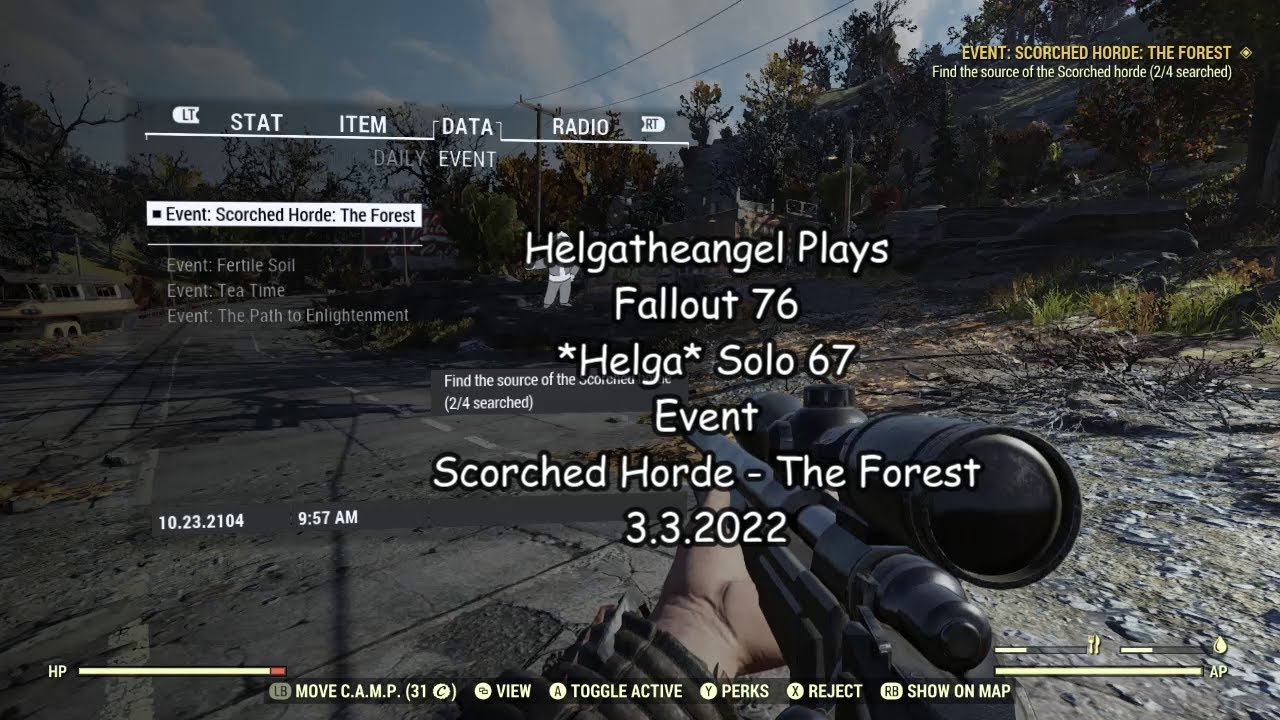 Helgatheangel Plays  F76  *Helga* Solo 67 Event  The Scorched Horde - Forest