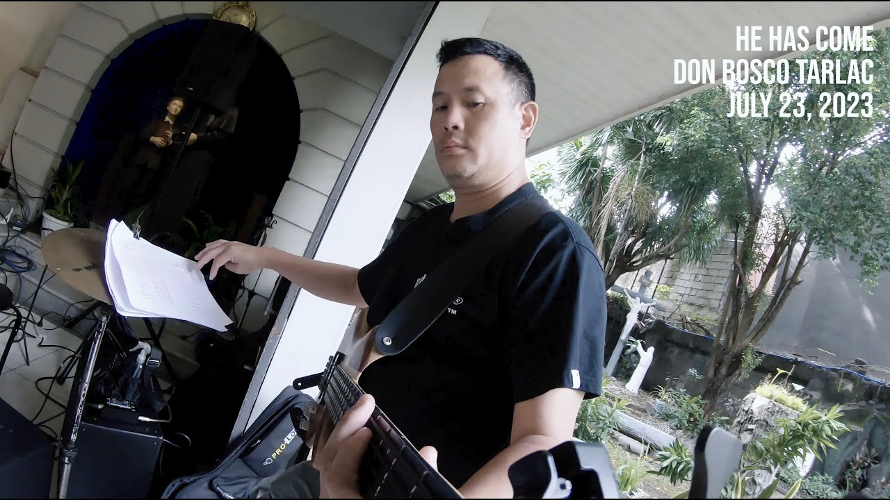 HE HAS COME Bass Cover Don Bosco Mass Song RADJ J In RADJ YouTube he-has-come-bass-cover-don-bosco-mass-song-radj-j-in-radj-youtube