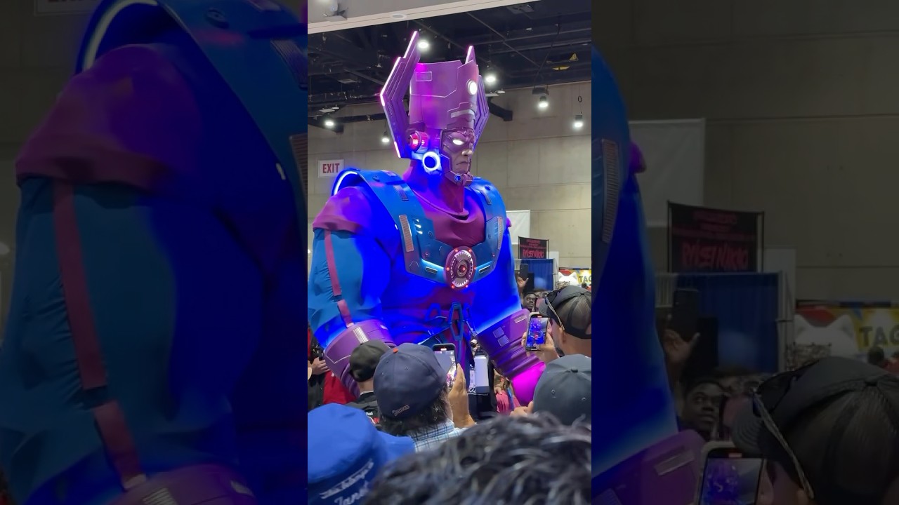 Потрясающий косплей Галактуса на 