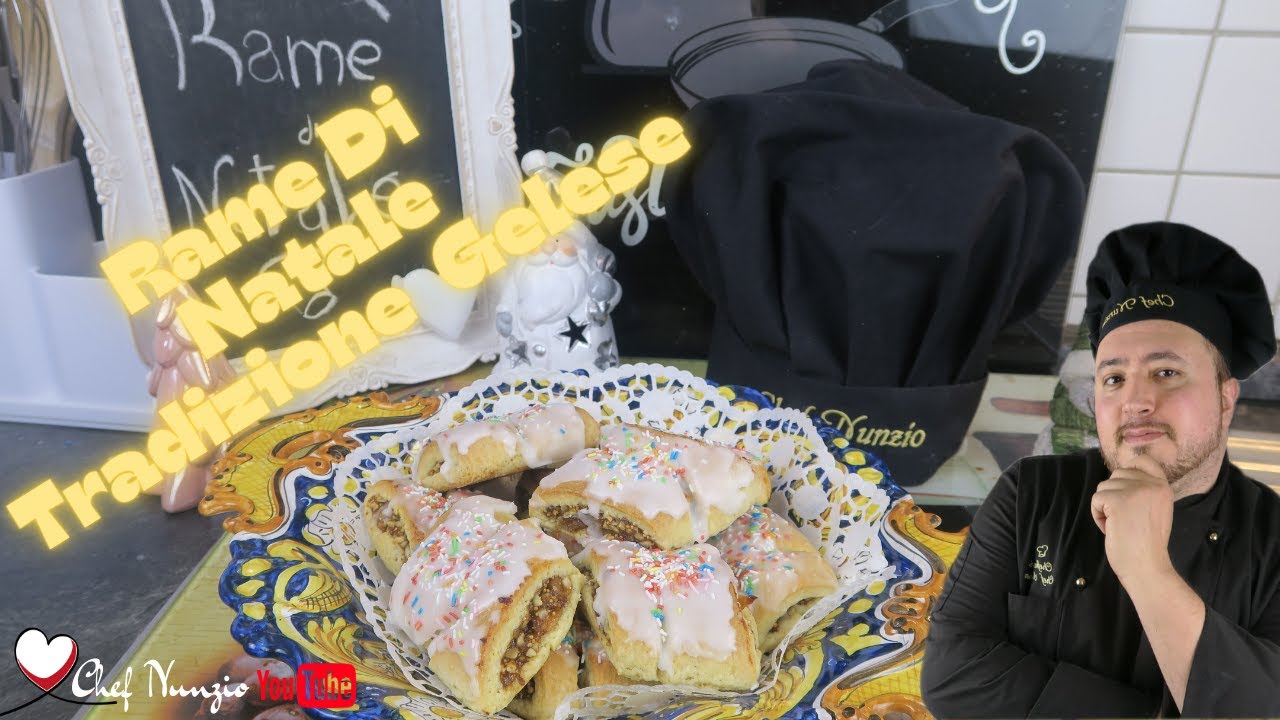 Rame Di Natale Tradizione Gelese #Buccellati siciliani Chef Nunzio