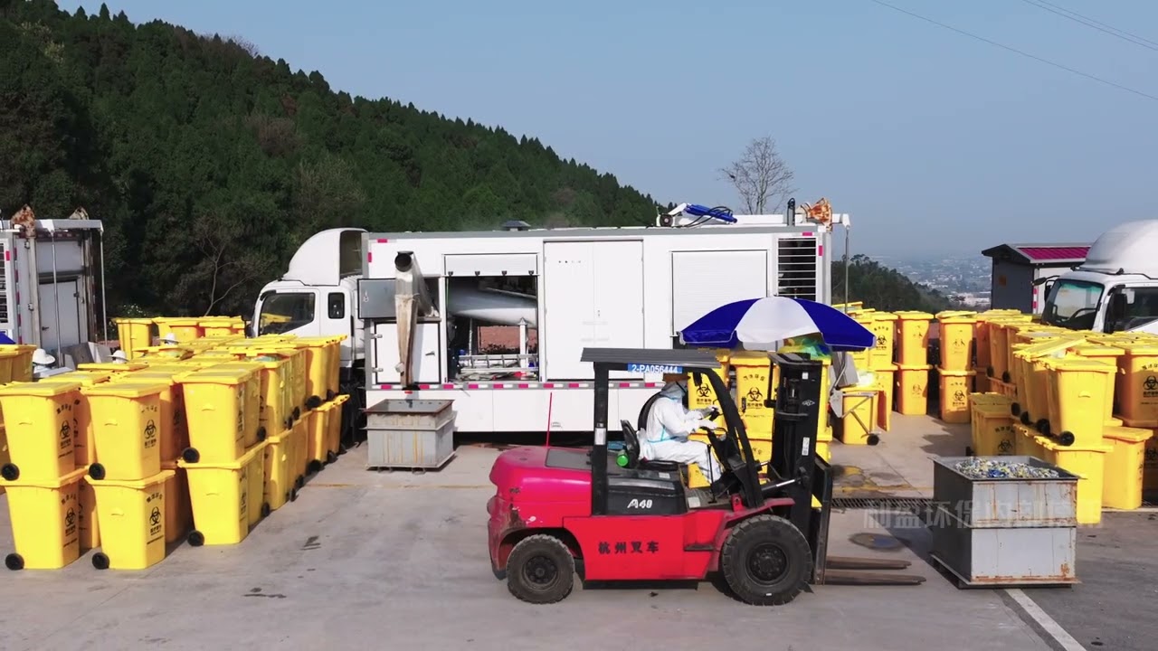 Medical waste Disposal Vehicle Video