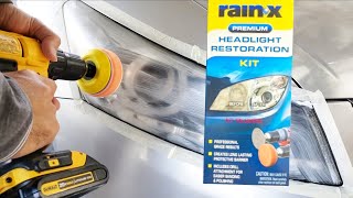 Rain x 610153 Premium Headlight Restoration Kit