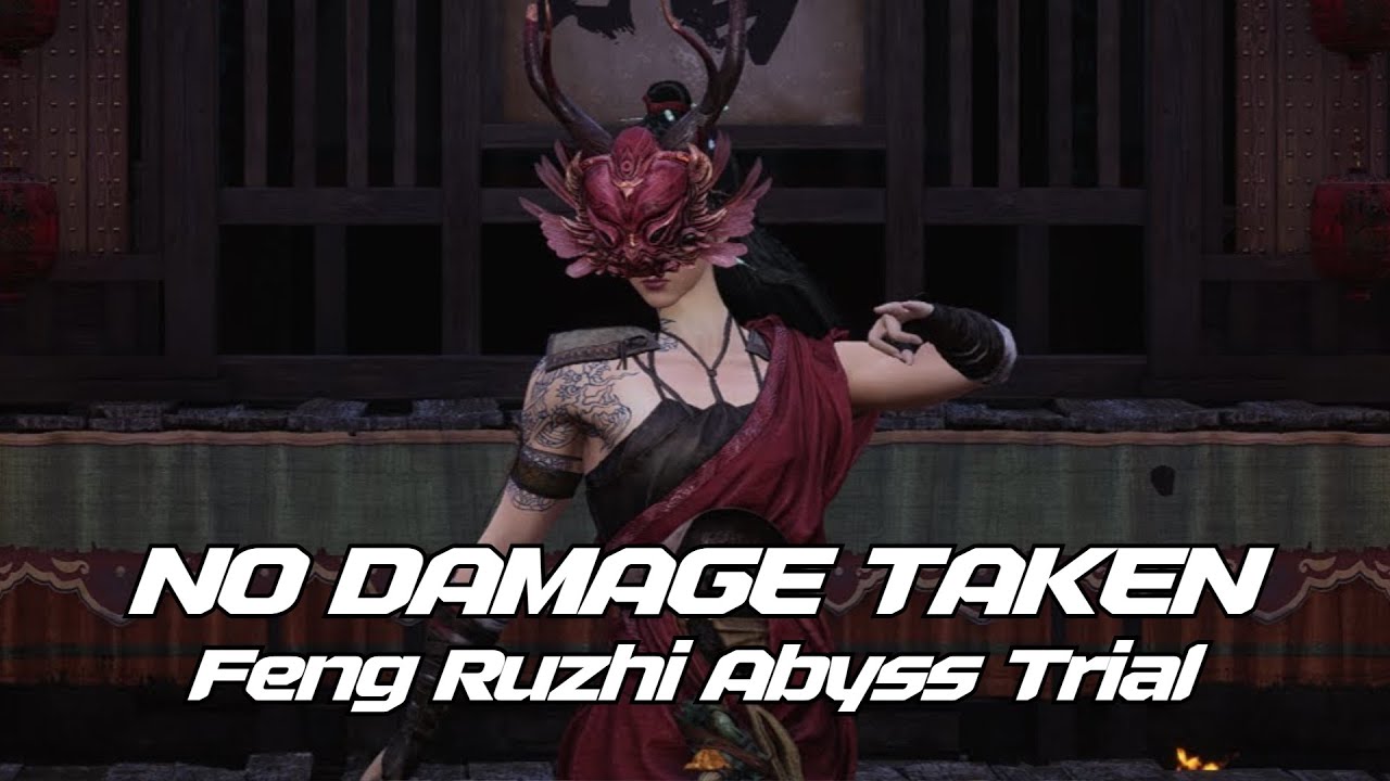 [Where Winds Meet] Feng Ruzhi Trial Abyss No Damage Taken (1:33) - YouTube