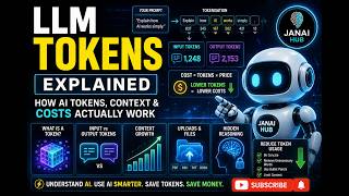 LLM Tokens EXPLAINED: How AI Tokens, Context & Costs Actually Work 🤖