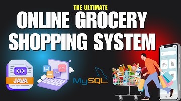 Online Grocery Shopping System | Java Final Year Project 2025