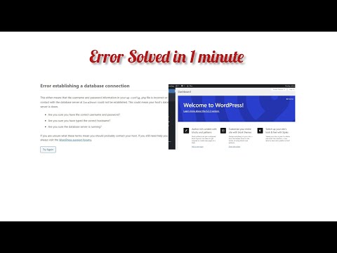 [SOLVED]: Error Establishing Database connection