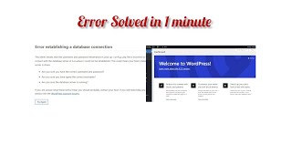 [SOLVED]: Error Establishing Database connection
