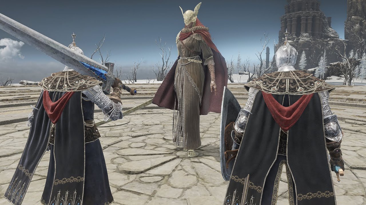 Carian Knight Duo Vs Old Bosses - Elden Ring Shadow of the Erdtree