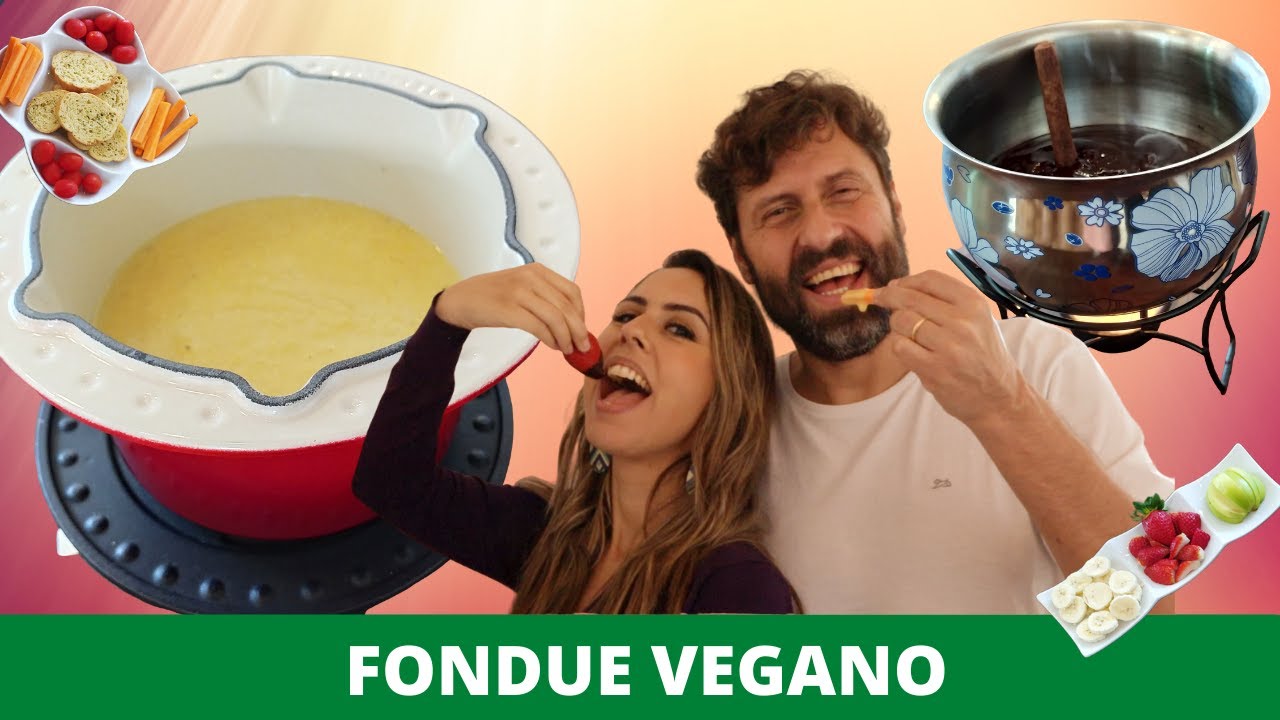 FONDUE VEGANO QUEIJO E CHOCOLATE YouTube