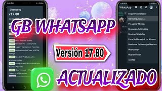 GB WhatsApp Actualizado Versión 17.80 || WhatsApp Plus Alėx Modŝ #viral #parati #whatsapp