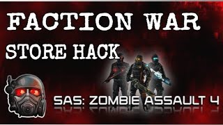 SAS4  v2.0.1  FACTION WAR Store Hack🔥🔥 | Part 2 screenshot 3