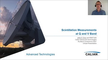 Scintillation Measurements at Q and V bands