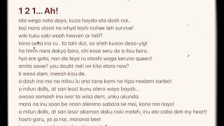 Deal With The Devil aka Kakegurui Theme Song (english pronunciation)