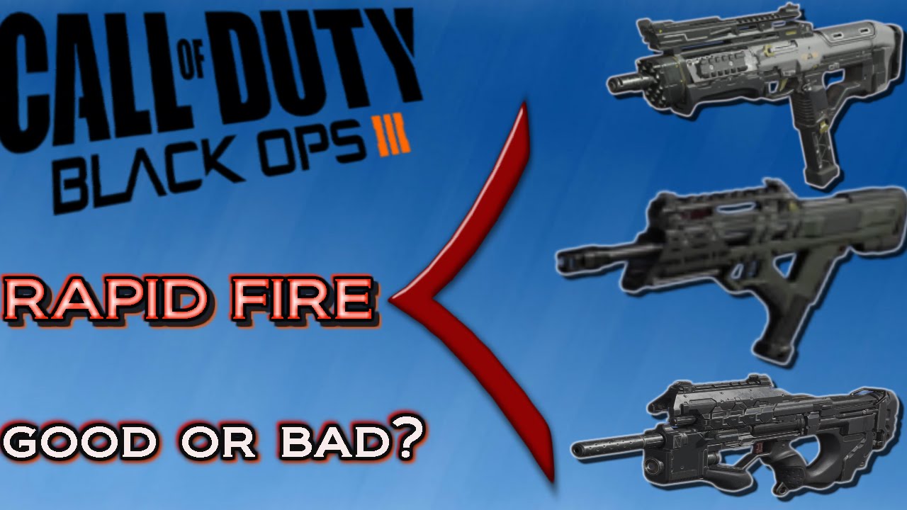 Black Ops 3| Rapid fire|Rapid Fire On VMP Vesper And Weevil| Good or Bad Idea